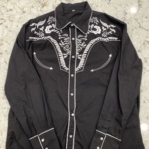 Men’s XXL Western Buttondown Shirt